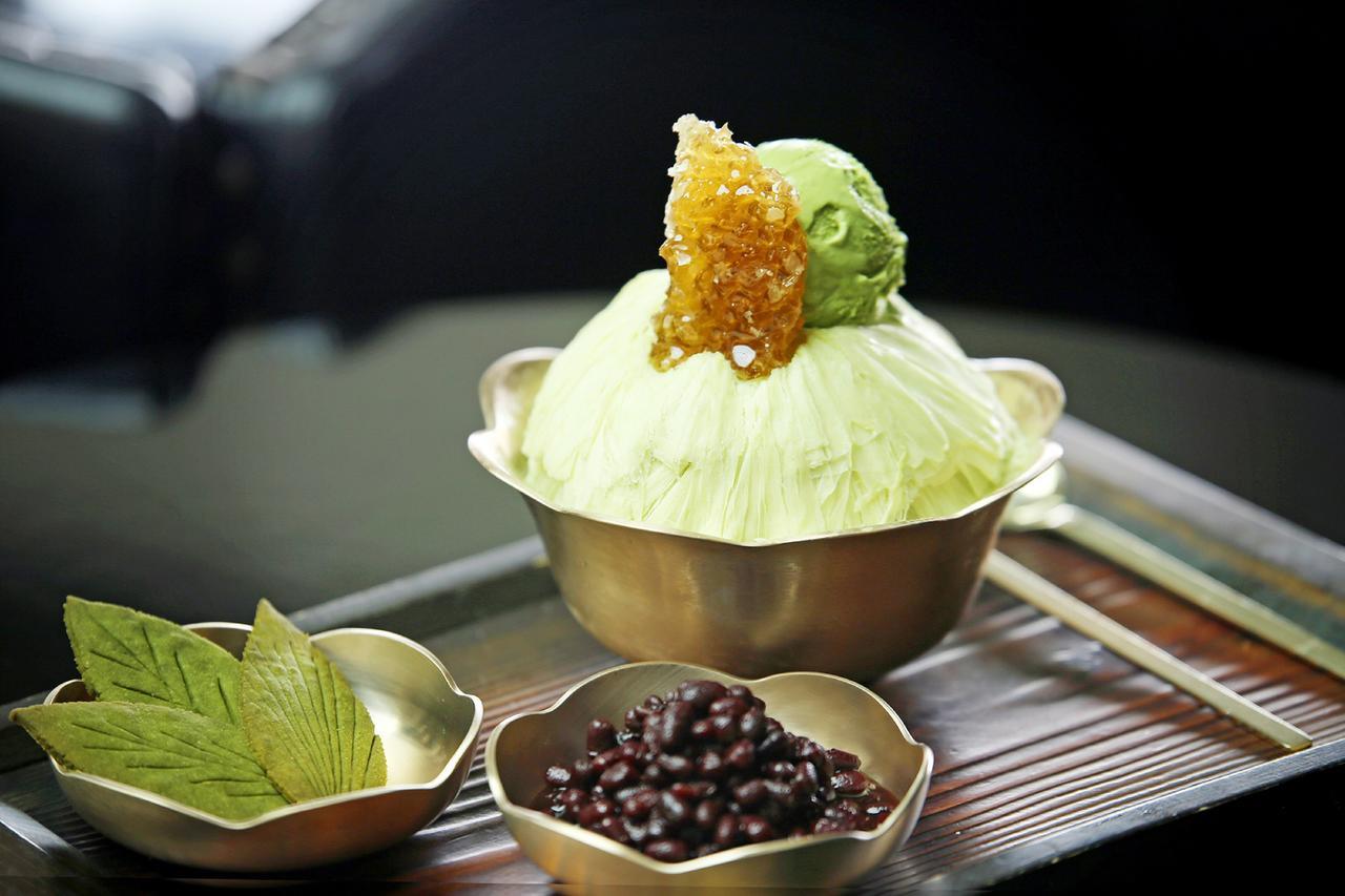 Kensington Jeju Hotel Ngoại thất bức ảnh Bingsu with green tea ice cream